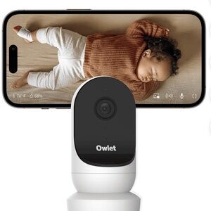 Owlet Black and White Baby Monitor Camera